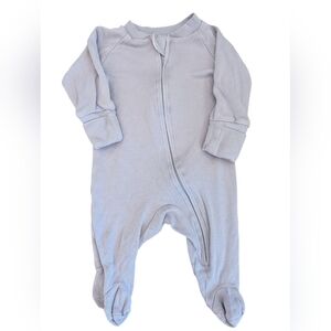 Perlim Pinpin Soft Purple Kids Footie Bamboo Pajamas